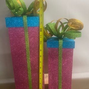 Glitter Christmas decorations